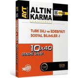 Altın Karma Yayınları 2020 AYT Türk Dili ve Edebiyatı - Sosyal Bilimler Deneme