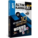 Altın Karma Yayınları 2021 AYT 10 Farklı Yayınla 10 Deneme Seti Üniversiteye Hazırlık İçin