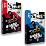 Altın Karma Yayınları 2021 TYT AYT 10 Farklı Yayın 10 Deneme Seti
