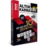 Altın Karma Yayınları 2021 TYT Üniversite Hazırlık Deneme Seti – 10 Kitap, Video Çözümlü, ÖSYM Tarzı Yeni Nesil Sorular