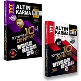 Altın Karma Yayınları 2022 + 2021 TYT 10 Farklı Yayın Deneme Seti