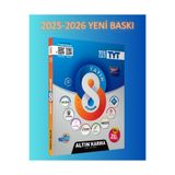 Altın Karma Yayınları 2026ALTIN KARMA YAYINLARI YENİ NESİL TYT 8'Lİ KARMA DENEME TAMAMI VİDEO ÇÖZÜMLÜ Kitapeksenine özel