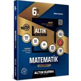 Altın Karma Yayınları 6. Sınıf Matematik Altın Etkinlikli Kazanım Soru Bankası