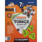 Altın Karma Yayınları 7. Sınıf Türkçe Haftalık Kazanım Deneme Seti
