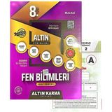 Altın Karma Yayınları 8. Sınıf Fen Bilimleri Etkinlikli Soru Bankası – Aydın Yayınları Deneme