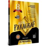Altın Karma Yayınları 8. Sınıf LGS Paragraf Soru Bankası Ciltsiz Normal Boyut Türkçe İçerik