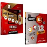 Altın Karma Yayınları 8.sınıf Türkçe Etkinlikli Soru Bankası+türkçe 12'li Sarmal Deneme Sınavı