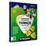 Altın Karma Yayınları 8. Sınıf Türkçe Haftalık Kazanım Bazlı Deneme Seti