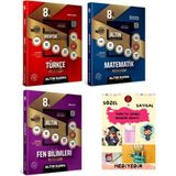 Altın Karma Yayınları (8. Sınıf) Türkçe / Matematik / Fen Bilimleri Etkinlikli Soru Bankası