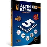 Altın Karma Yayınları AYT 1. Dönem Deneme 2023