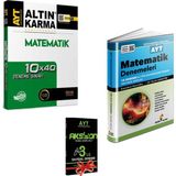 Altın Karma Yayınları AYT Matematik 10 x 40 Deneme Aydın AYT 10 Matematik Denemeleri + Aksiyon 3 Deneme
