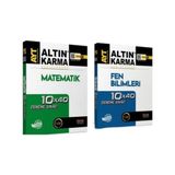 Altın Karma Yayınları Ayt Matematik / Ayt Fen Bilimleri 40'lı Deneme - Tür
