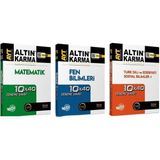 Altın Karma Yayınları Ayt Matematik / Fen Bilimlei / Türkdili Edebiyatı ve Sosyal Bilimler 40'lı Deneme
