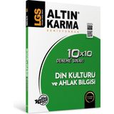 Altın Karma Yayınları LGS 8.Sınıf Din Kütürü ve Ahlak Bilgisi 10*10 Branş Deneme