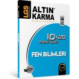 Altın Karma Yayınları LGS 8.Sınıf Fen Bilimleri 10 x 20 Branş Deneme