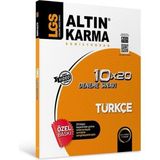 Altın Karma Yayınları LGS 8.Sınıf Türkçe 10*20 Branş Deneme