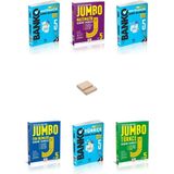 Altın Karma Yayınları Model Eğitim 5. Sınıf Banko-Jumbo Matematik Fen Türkçe Soru ve Deneme Bankası 6lı Set + Telefon Standı