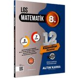 Altın Karma Yayınları (Sınıf: 8) Lgs Matematik Sarmal Deneme - Sinan Sarıtaş