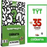 Altın Karma Yayınları Tahminmatik TYT Coğrafya Soru Bankası ve Metin Yayınları TYT Coğrafya Deneme Sınavı