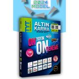 Altın Karma Yayınları TYT 2024 10 Yayın 10 Deneme Video Çözümlü 12. Sınıf Sınav Seti