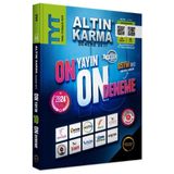 Altın Karma Yayınları TYT Altın Karma Deneme Seti - 2024 Model 10 Yayın 10 Deneme - Video Çözümlü - Ösym Tarzı Yeni nesil