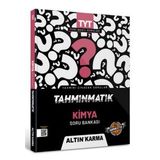 Altın Karma Yayınları TYT Kimya Tahminmatik Soru Bankası