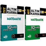 Altın Karma Yayınları TYT Matematik Deneme ve AYT Matematik Deneme 2 Kitap