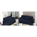 Altın Kelebek Bürümcük Koltuk Örtüsü Maxi Çekyat 3+3 - Füme - 180 x 220 cm