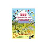 Altın Kitaplar 555 Eğlenceli Çıkartma - Hayvanlar: 555 Eğlenceli Çıkartma ile Birbirinden Heyecanlı Sahneler Oluşturun! + 25 Kitap Set