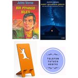 Altın Kitaplar Bir Piyango Bileti - Jules Verne + Kuzey Işıklarının Şarkısı + Telefon Tutucu