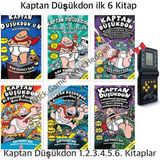Altın Kitaplar Brick Game Nostaljik Tetris Hediyeli, Kaptan Düşükdon Ilk 6 Kitap Dav Pilkey