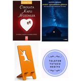 Altın Kitaplar Çikolata Kaplı Hüzünler - Canan Tan + Kuzey Işıklarının Şarkısı + Telefon Tutucu