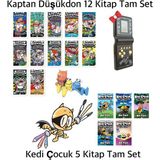 Altın Kitaplar Dav Pilkey, Kaptan Düşükdon Tam Set - Kedi Çocuk Tam Set, Brick Game Tetris Hediyeli