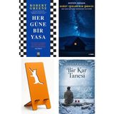 Altın Kitaplar Her Güne Bir Yasa - Robert Greene + Kuzey Işıklarının Şarkısı + Telefon Tutucu + Bir Kar Tanesi
