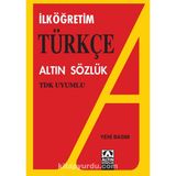 Altın Kitaplar Hüseyin Kuşçu'nun Yazdığı İlkoğretim Türkçe Altın Sözlük Ciltsiz 448 Sayfa TDK Uyumlu