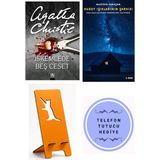 Altın Kitaplar Iskemlede Beş Ceset - Agatha Christie + Kuzey Işıklarının Şarkısı + Telefon Tutucu