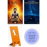Altın Kitaplar Kara Kule - Eve Giden Yol - Stephen King + Kuzey Işıklarının Şarkısı + Telefon Tutucu