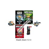 Altın Kitaplar Köpek Adam 1 - Köpek Adam 2 - Köpek Adam 3, Brick Game Tetris Oyun Makinesi Hediyeli