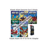 Altın Kitaplar Köpek Adam 10 - 11 - 12 - 13 - 14 Kitaplar, Dav Pilkey, Brick Game Tetris Oyun Makinesi Hediyeli.