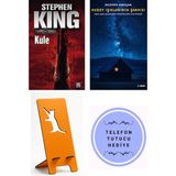 Altın Kitaplar Kule - Kara Kule Serisi 7.kitap - Stephen King + Kuzey Işıklarının Şarkısı + Telefon Tutucu