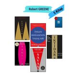 Altın Kitaplar Robert GREENE 5 Kitap Kişisel Gelişim Kitap Seti, Not Defteri Hediyeli