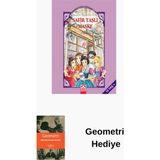 Altın Kitaplar Safir Taşlı Maske + Geometri Hediye