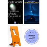 Altın Kitaplar Tanrı'nın Kapısını Çalan Bilim - Carl Sagan + Kuzey Işıklarının Şarkısı + Telefon Tutucu