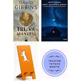 Altın Kitaplar Truva Maskesi - David Gibbins + Kuzey Işıklarının Şarkısı + Telefon Tutucu