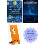 Altın Kitaplar Van Gogh'un Yıldızları - Asuman Portakal + Kuzey Işıklarının Şarkısı + Telefon Tutucu