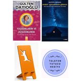 Altın Kitaplar Yaşadıklarım ve Düşlediklerim - Gülten Dayıoğlu + Kuzey Işıklarının Şarkısı + Telefon Tutucu