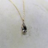 Altın Kolye - 0.60 Ct Zultanit 0.10 Ct Pırlanta (Sıgnty) Taşlı Modern Altın Kolye-Hediye Altın Kolye