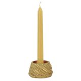 Altın Mumluk Şamdan Tealight Ve Ince Mum Uyumlu Ejderha Yumurtası Model 8682874834411