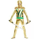 Altın Ninja Kostümü | Ninja Kostümü Gold