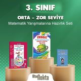 Altın Nokta Yayınevi 3. SINIF BİLSEM - KANGURU - OLİMPİYAT SETİ ORTA-ZOR